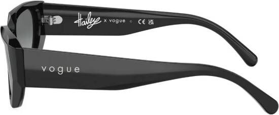 Vogue Eyewear Zonnebril met cat-eye montuur Zwart