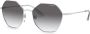 Vogue Eyewear Zonnebril met geometrisch rond montuur Zilver - Thumbnail 2