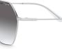 Vogue Eyewear Zonnebril met geometrisch rond montuur Zilver - Thumbnail 3