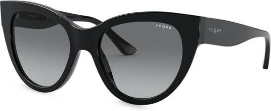 Vogue Eyewear Zonnebril met kattenoog montuur Zwart