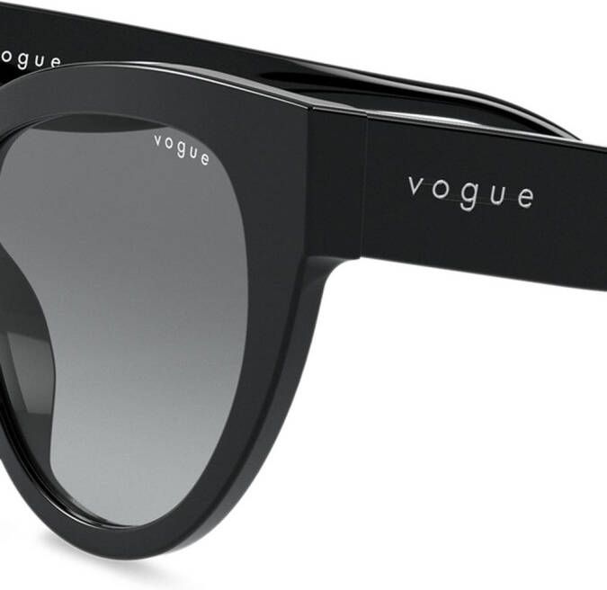 Vogue Eyewear Zonnebril met kattenoog montuur Zwart