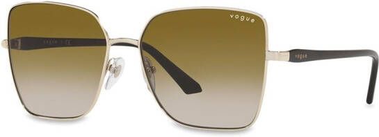 Vogue Eyewear Zonnebril met oversized montuur Goud