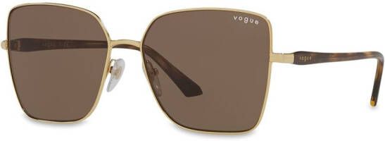 Vogue Eyewear Zonnebril met oversized montuur Goud