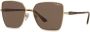 Vogue Eyewear Zonnebril met oversized montuur Goud - Thumbnail 2