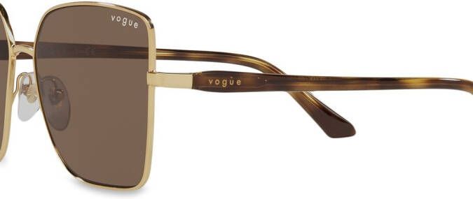 Vogue Eyewear Zonnebril met oversized montuur Goud