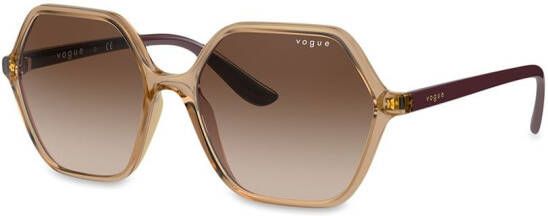 Vogue Eyewear Zonnebril met oversized montuur Bruin
