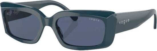 Vogue Eyewear Zonnebril met rechthoekig montuur Blauw