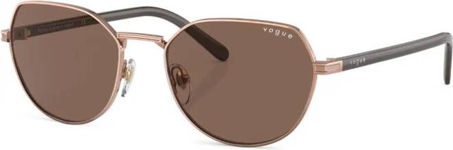 Vogue Eyewear Zonnebril met rond montuur Goud