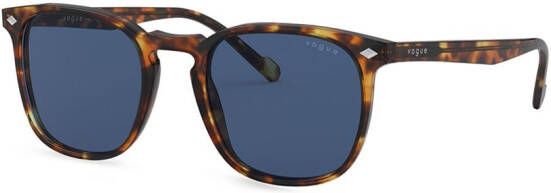 Vogue Eyewear Zonnebril met vierkant montuur Bruin