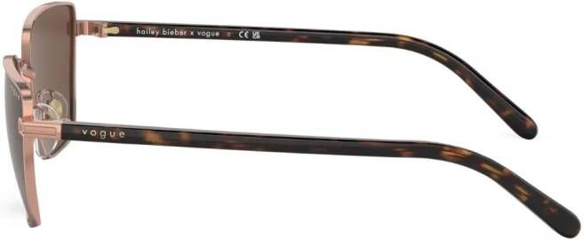 Vogue Eyewear Zonnebril met vlindermontuur Goud