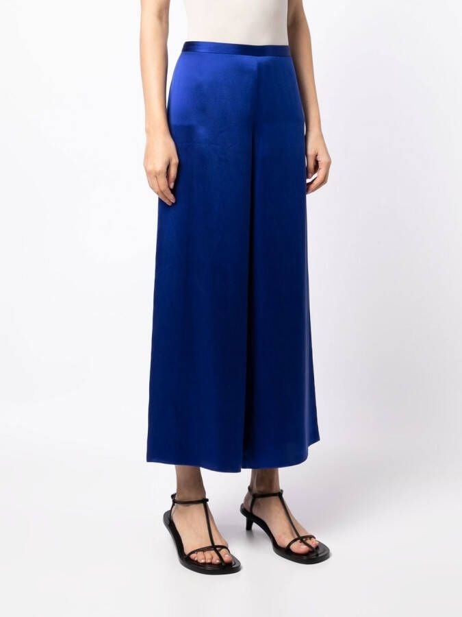 VOZ Broek met wijde pijpen Blauw