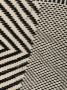 VOZ Chevron sjaal Zwart - Thumbnail 3