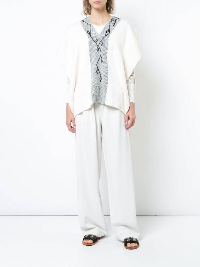 VOZ copiue manta kaftan Wit