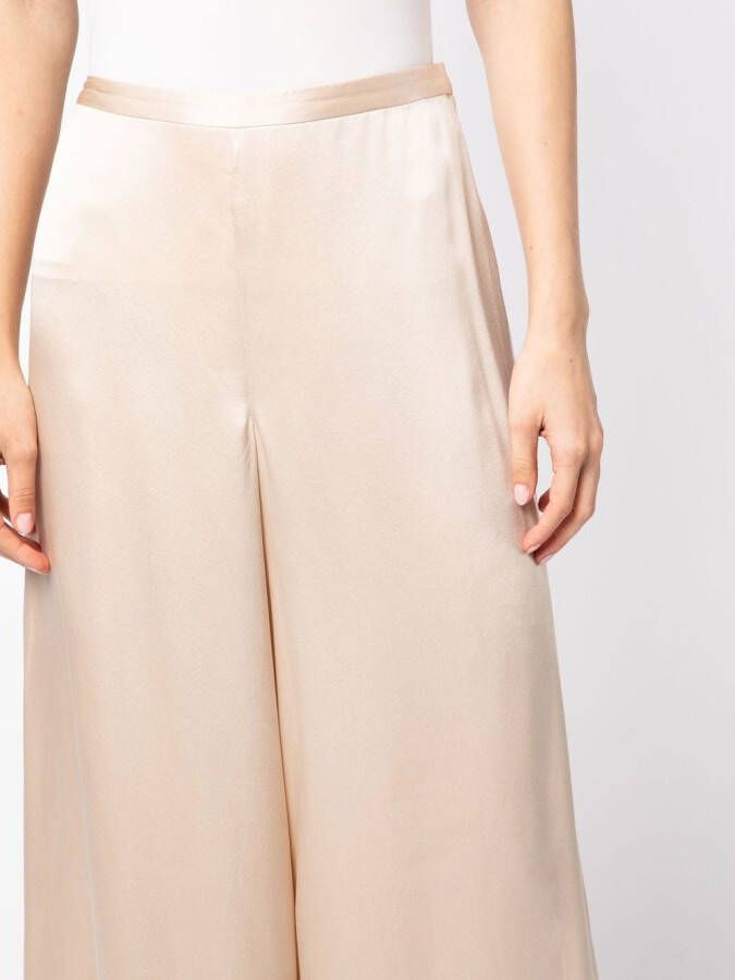 VOZ Cropped broek Beige