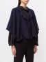VOZ Gebreide bolero Blauw - Thumbnail 3