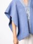 VOZ Gebreide top Blauw - Thumbnail 5