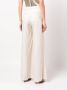 VOZ High waist broek met wijde pijpen Beige - Thumbnail 4