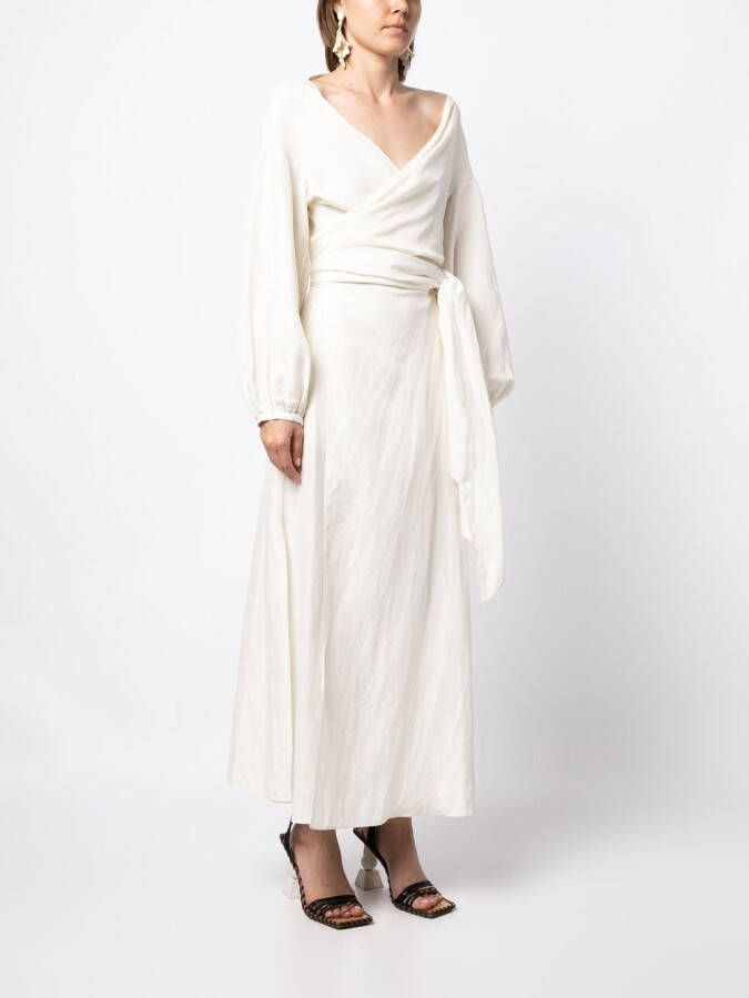 VOZ Jurk met blouse Wit