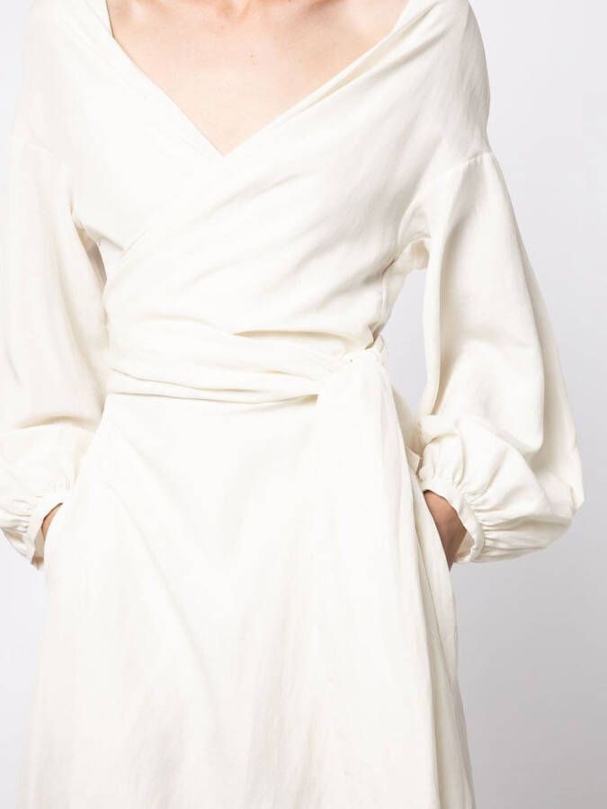 VOZ Jurk met blouse Wit
