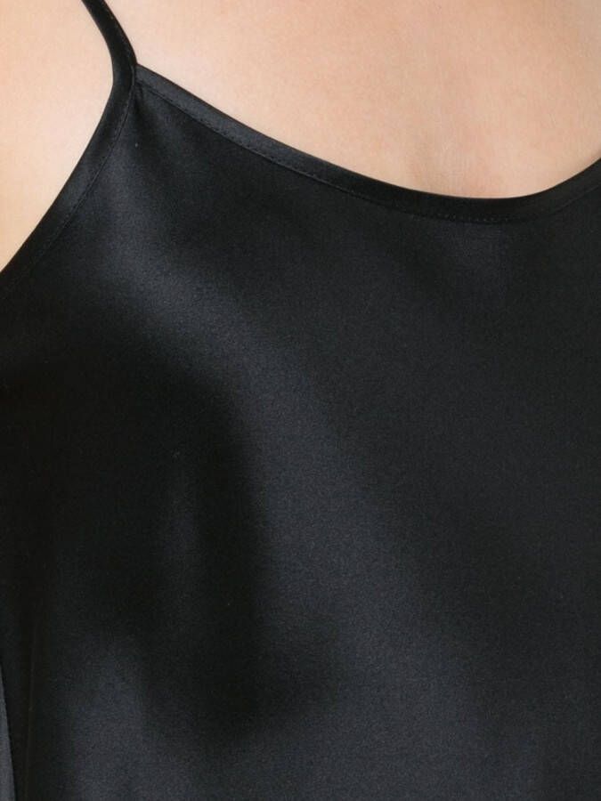 VOZ Liquid midi dress Zwart