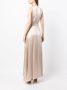 VOZ Maxi-jurk met wikkelhals Beige - Thumbnail 4