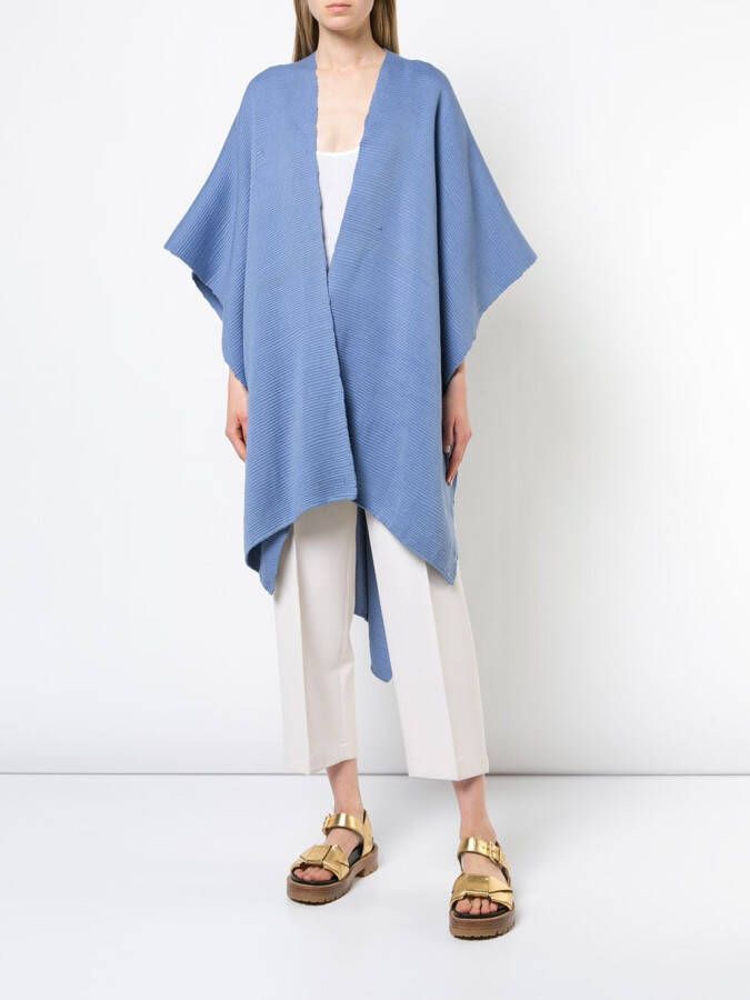 VOZ Oversized vest Blauw