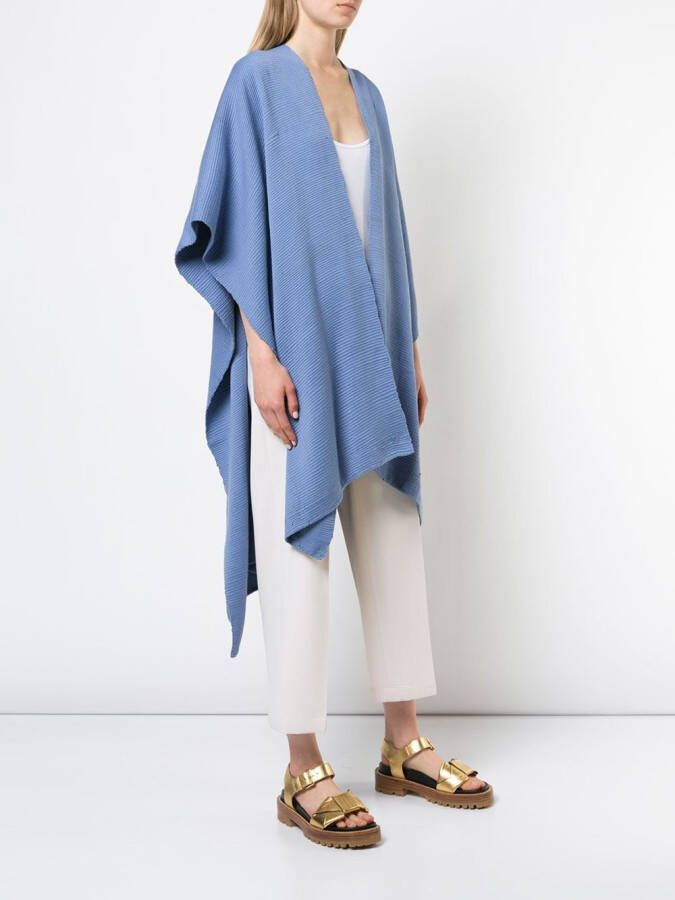 VOZ Oversized vest Blauw