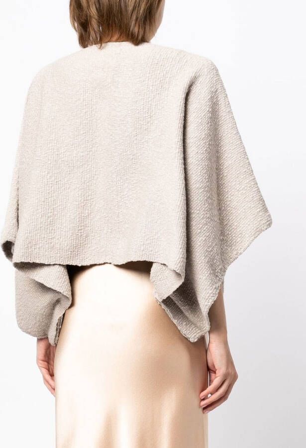 VOZ Trui met cape Beige