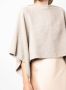 VOZ Trui met cape Beige - Thumbnail 5