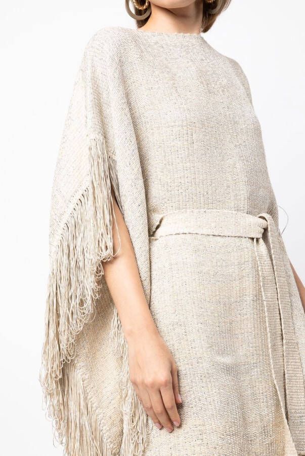 VOZ Tuniek met franje Beige