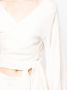 VOZ Wikkel blouse Wit - Thumbnail 5