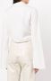 VOZ Wikkelblouse met V-hals Wit - Thumbnail 4