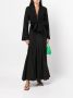 VOZ Wikkelblouse met V-hals Zwart - Thumbnail 2