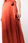 VOZ Zijden maxi-jurk Rood - Thumbnail 5
