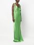 V:PM ATELIER Avondjurk met gedrapeerd detail Groen - Thumbnail 3