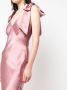 V:PM ATELIER Avondjurk met V-hals Roze - Thumbnail 5