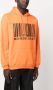 VTMNTS Hoodie met barcodeprint Oranje - Thumbnail 3