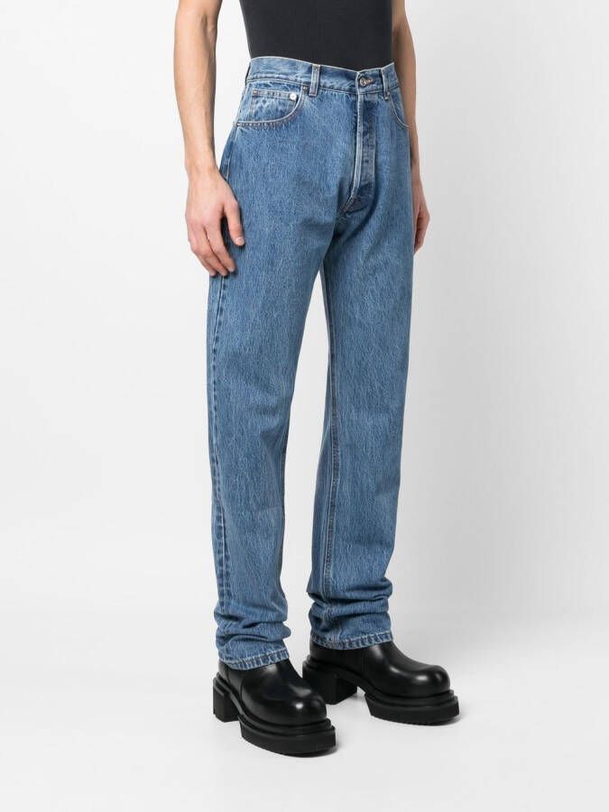 VTMNTS High waist jeans Blauw