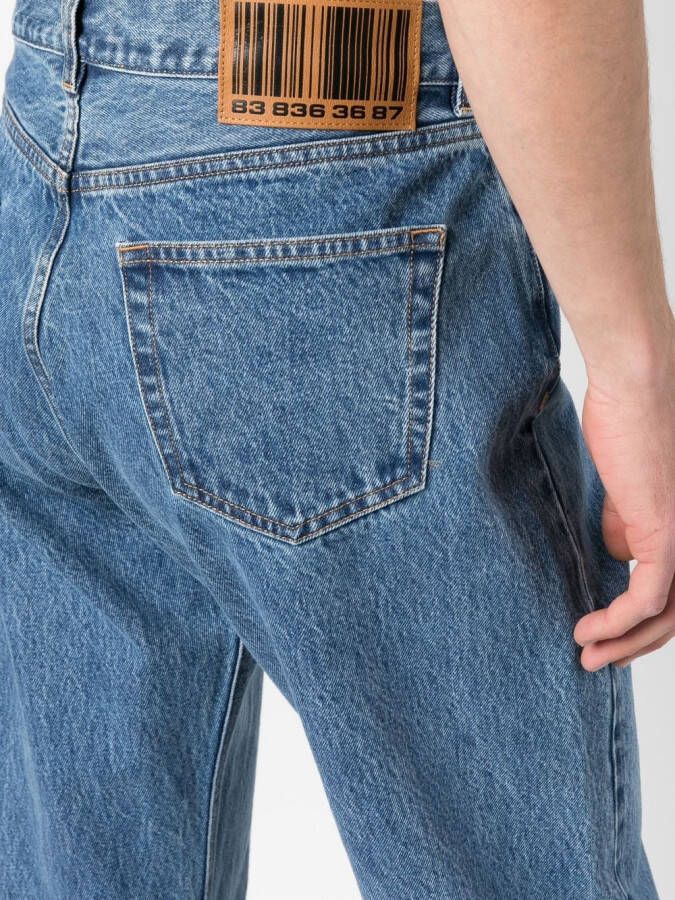VTMNTS High waist jeans Blauw
