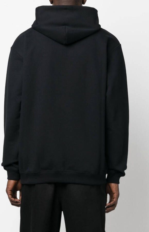 VTMNTS Hoodie met logo Zwart