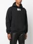 VTMNTS Hoodie met logopatch Zwart - Thumbnail 3