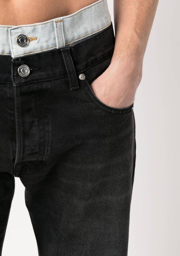 VTMNTS Straight jeans Zwart