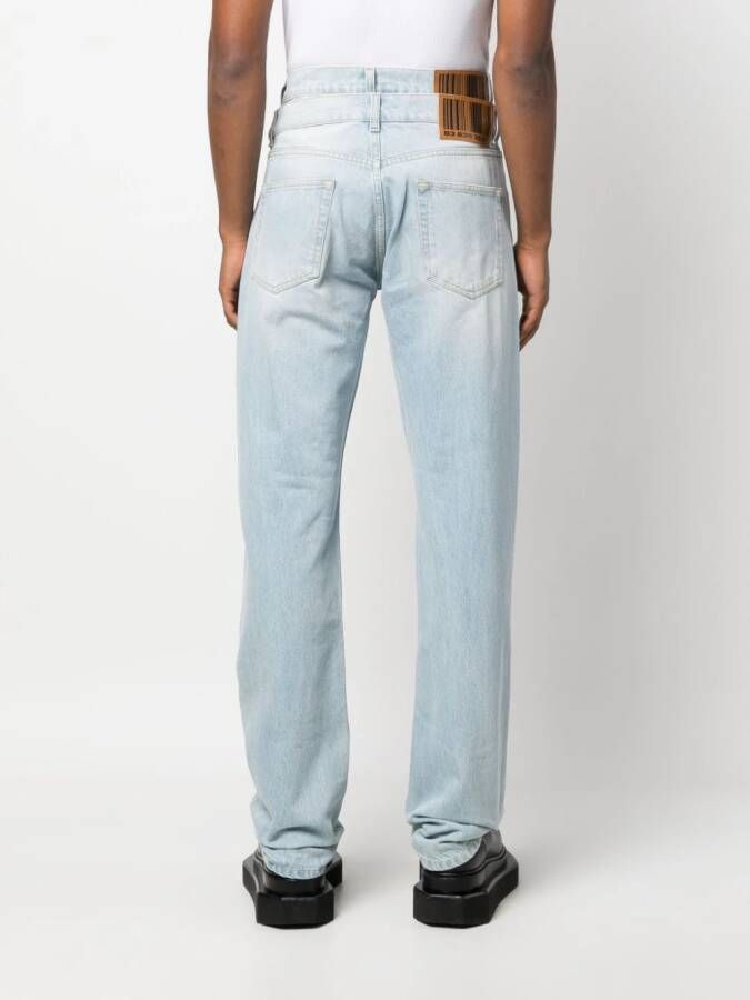 VTMNTS Straight jeans Blauw