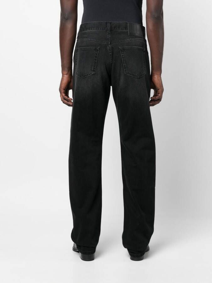 VTMNTS Straight jeans Zwart