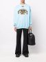 VTMNTS Sweater met logoprint Blauw - Thumbnail 2