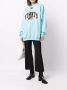 VTMNTS Sweater met logoprint Blauw - Thumbnail 3