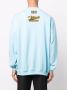VTMNTS Sweater met logoprint Blauw - Thumbnail 5