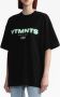 VTMNTS T-shirt met logoprint Zwart - Thumbnail 3