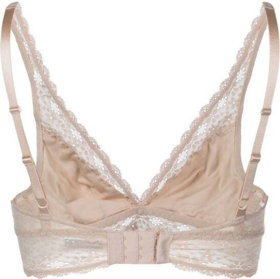 Wacoal Triangel bralette van kant Beige