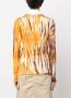 Wales Bonner T-shirt met abstracte print Oranje - Thumbnail 4